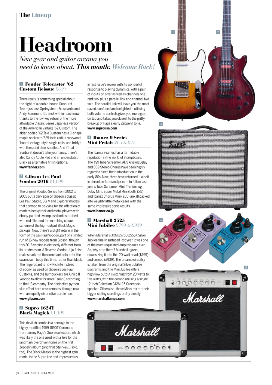 Guitarist Preview Pages