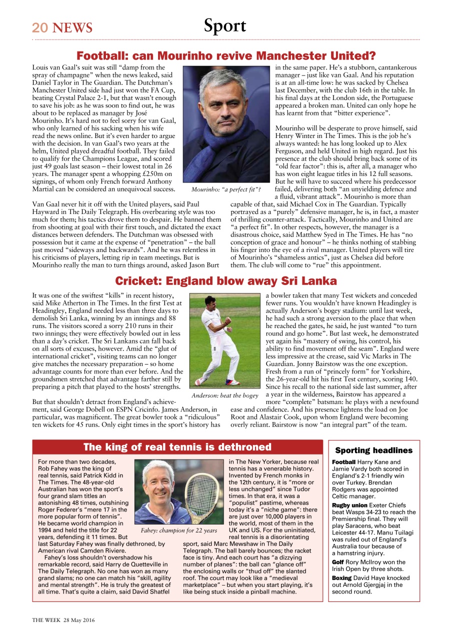 The Week Preview Pages