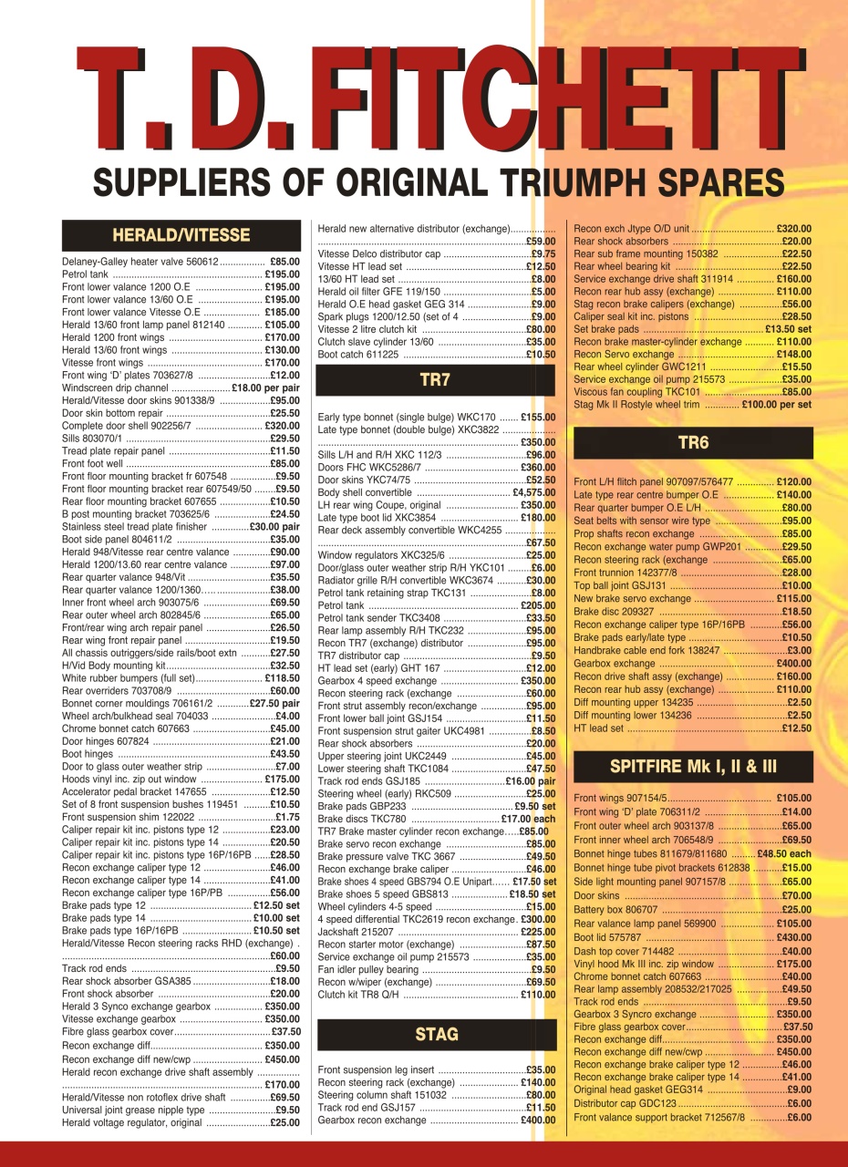 Triumph World Preview Pages