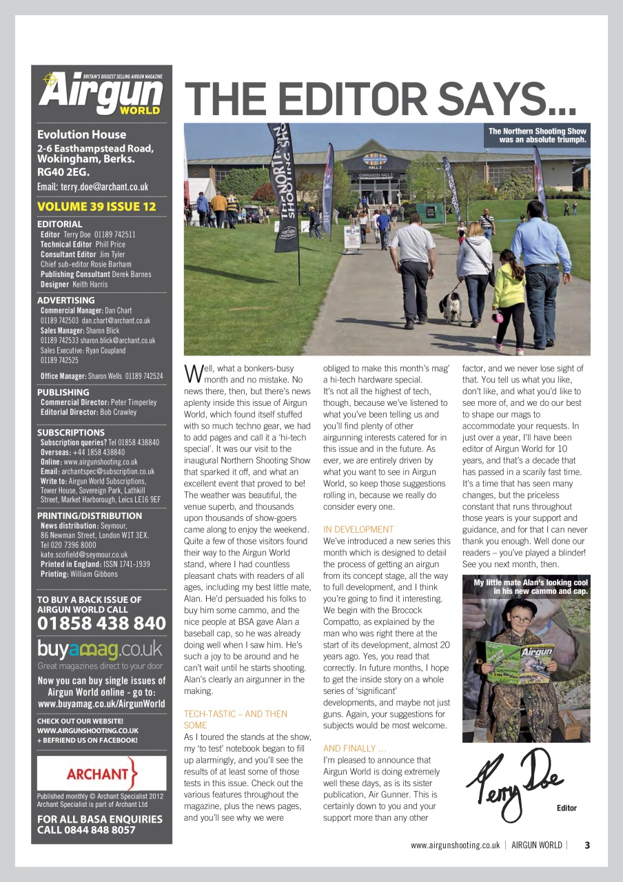Airgun World Preview Pages
