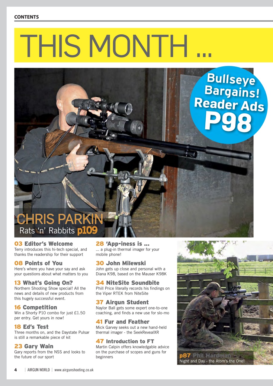 Airgun World Preview Pages