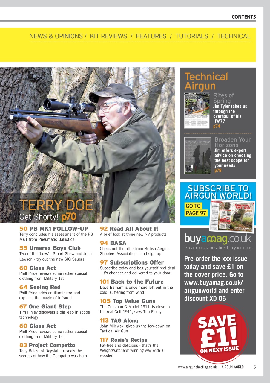 Airgun World Preview Pages