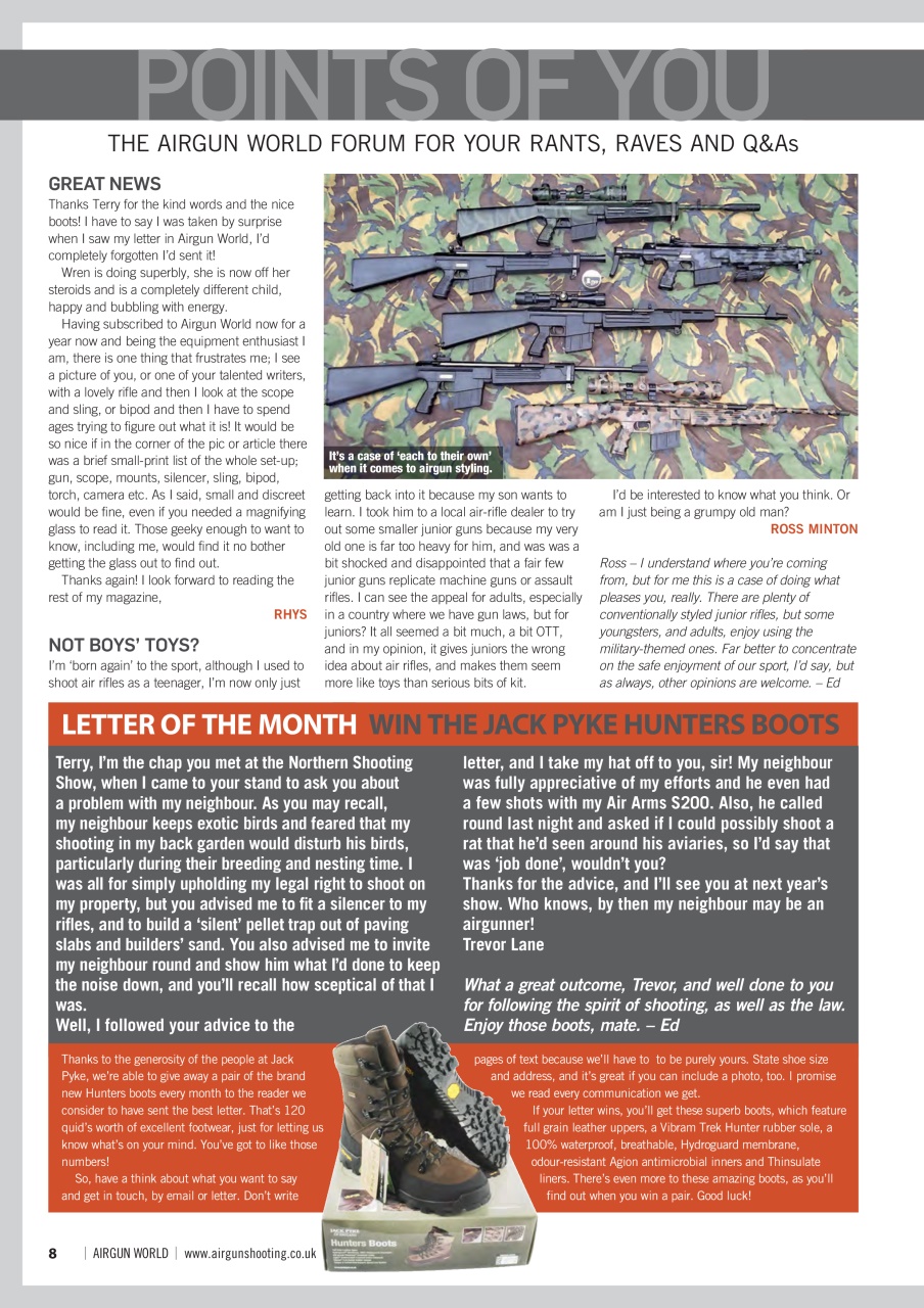 Airgun World Preview Pages