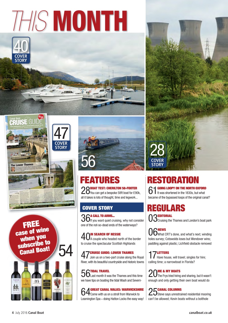 Canal Boat Preview Pages