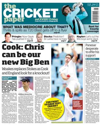 The Cricket Paper issue 27th May 2016