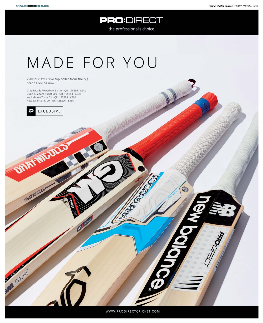 The Cricket Paper Preview Pages