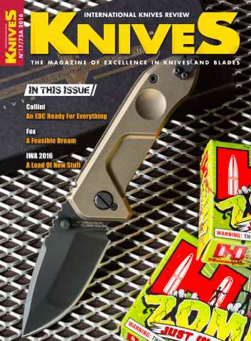 KNIVES INTERNATIONAL issue Maggio 2016