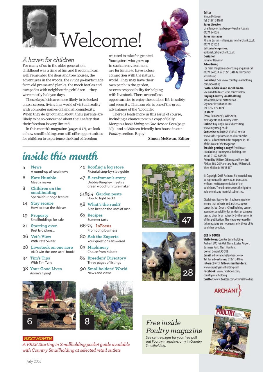 The Country Smallholder Preview Pages