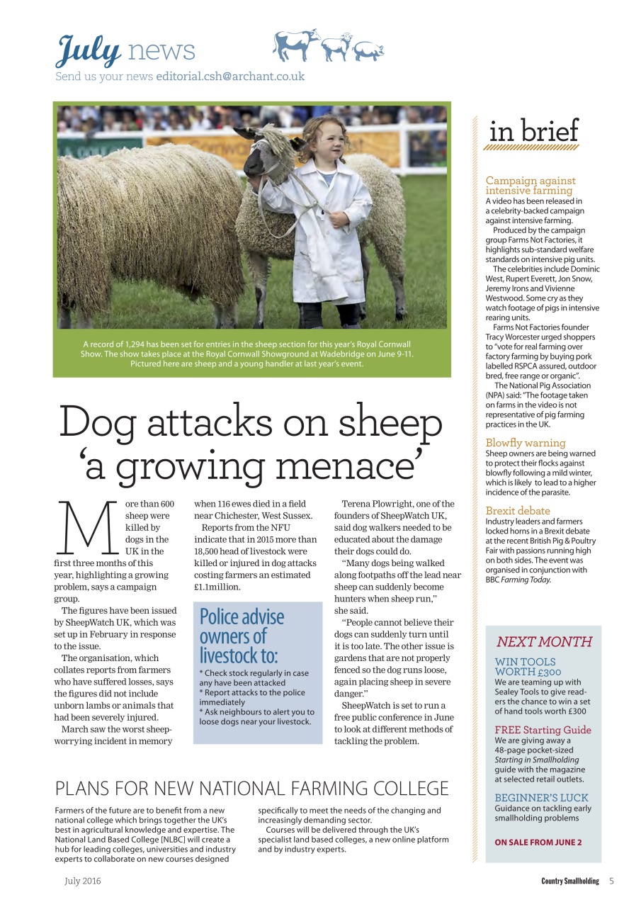 The Country Smallholder Preview Pages