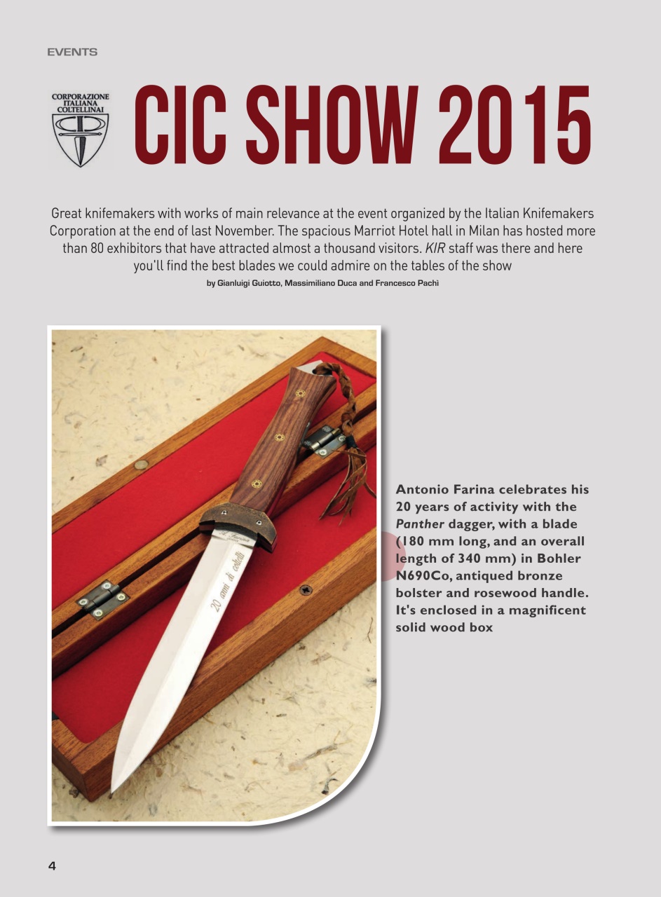 KNIVES INTERNATIONAL Preview Pages