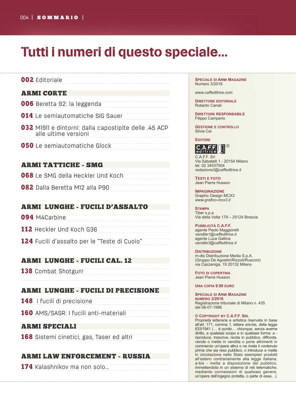 ARMI MAGAZINE Preview Pages