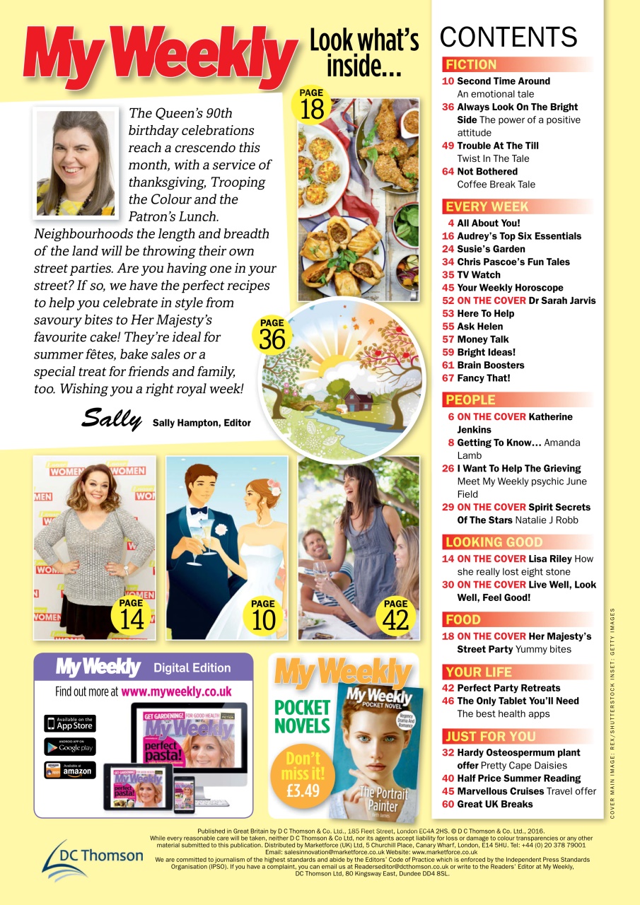 My Weekly Preview Pages