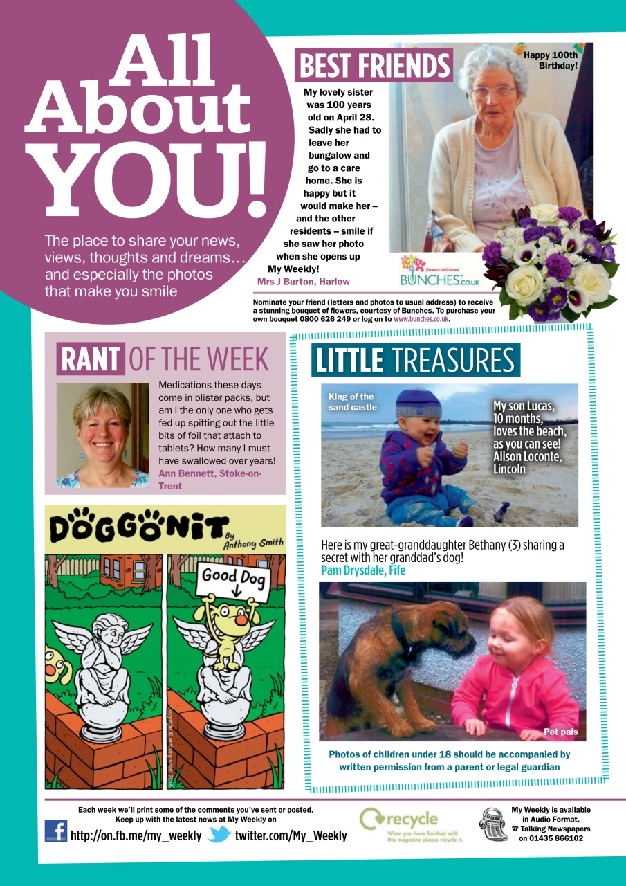 My Weekly Preview Pages