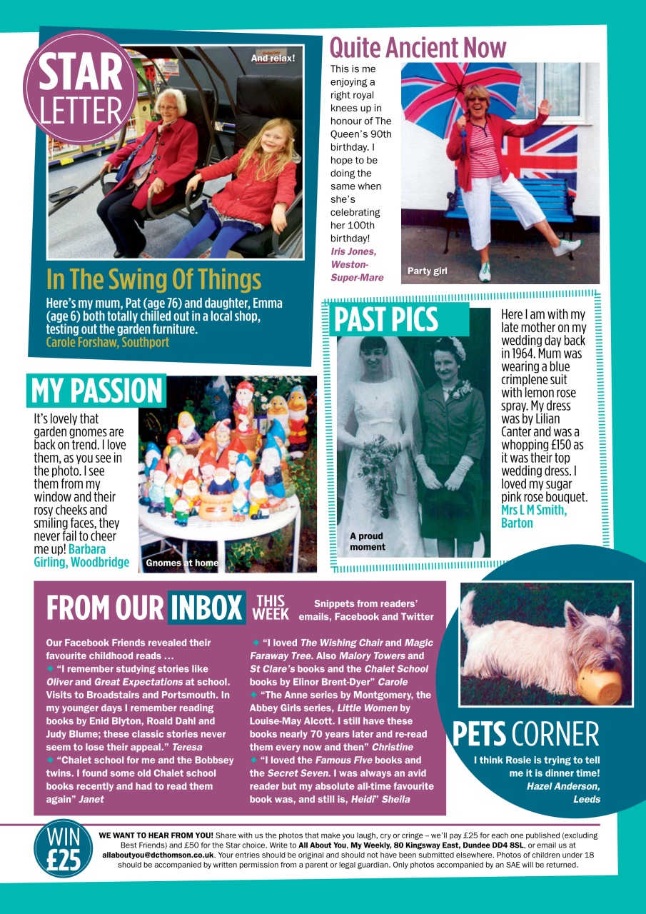 My Weekly Preview Pages