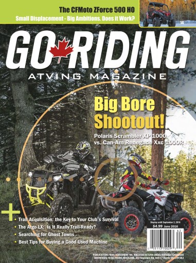 Go Riding ATVing Magazine issue 