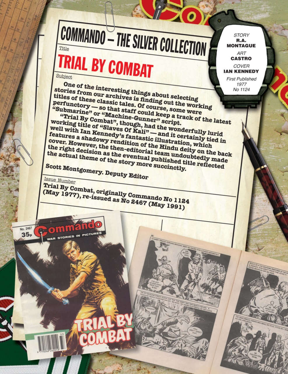 Commando Preview Pages