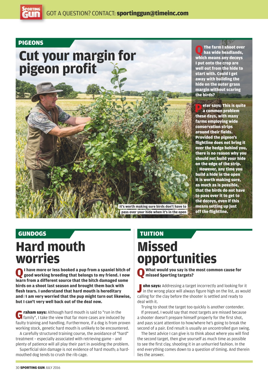 Sporting Gun Preview Pages