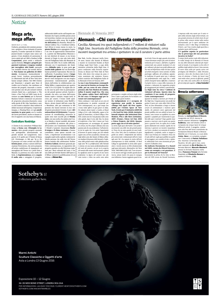 Il Giornale Dell’Arte Preview Pages