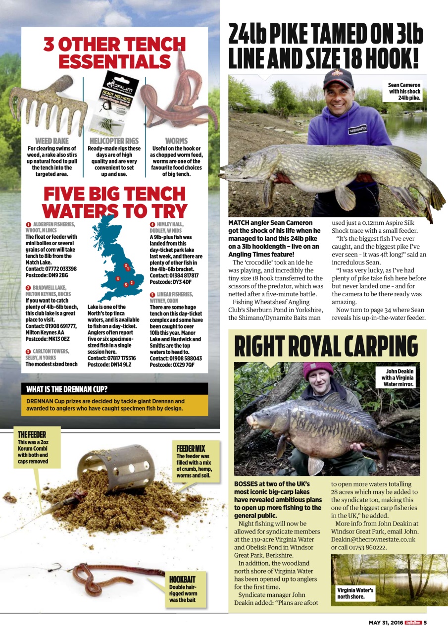 Angling Times Preview Pages