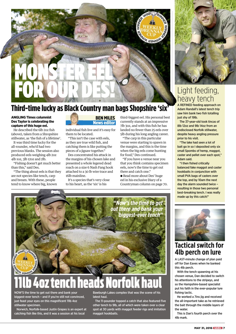 Angling Times Preview Pages