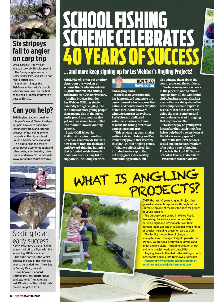 Angling Times Preview Pages