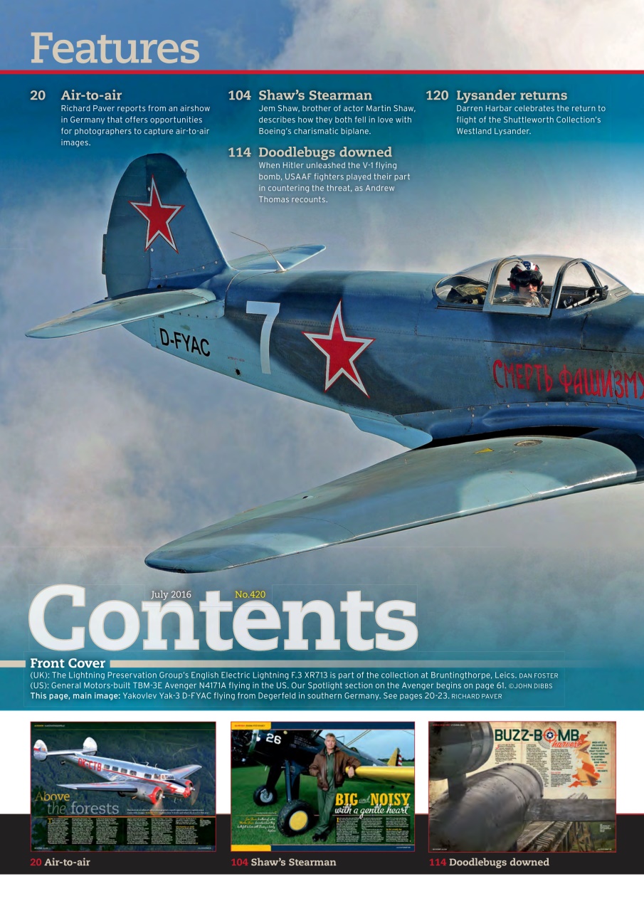 FlyPast Preview Pages