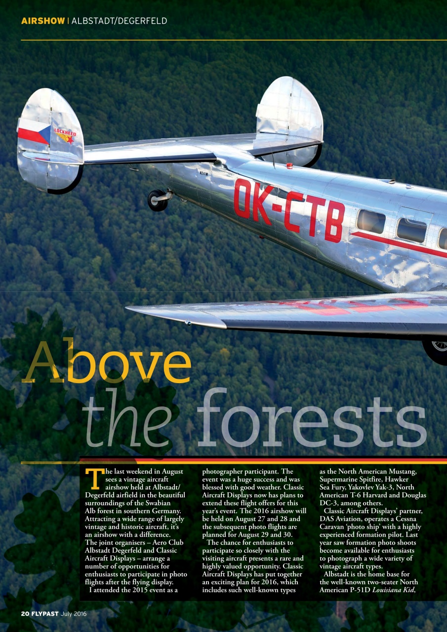 FlyPast Preview Pages