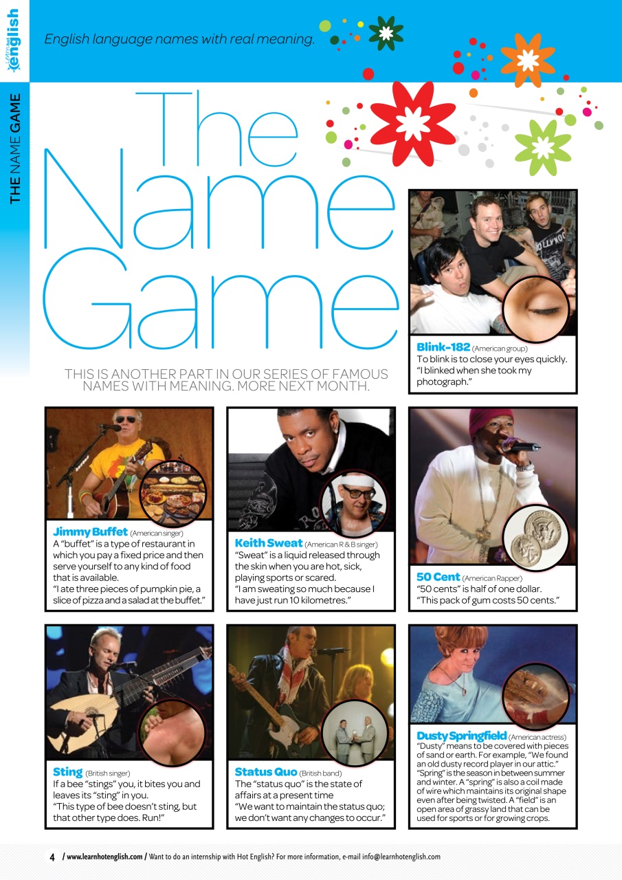 Learn Hot English Preview Pages