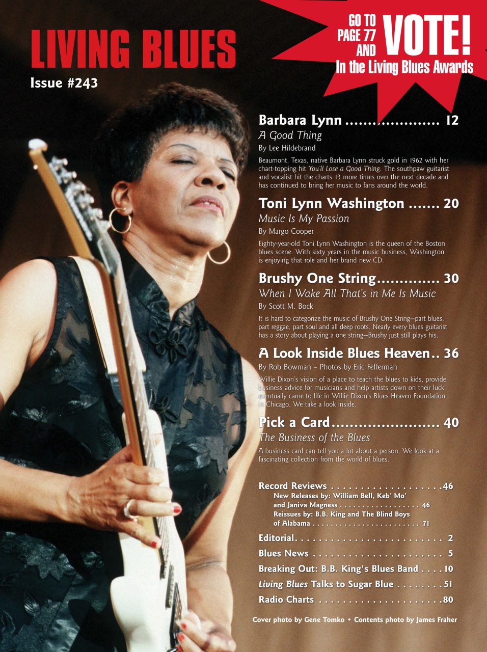 Living Blues Preview Pages