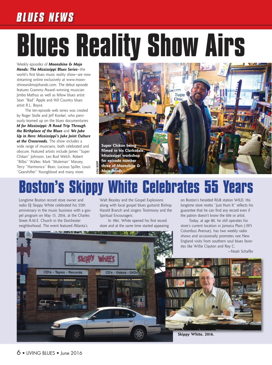 Living Blues Preview Pages