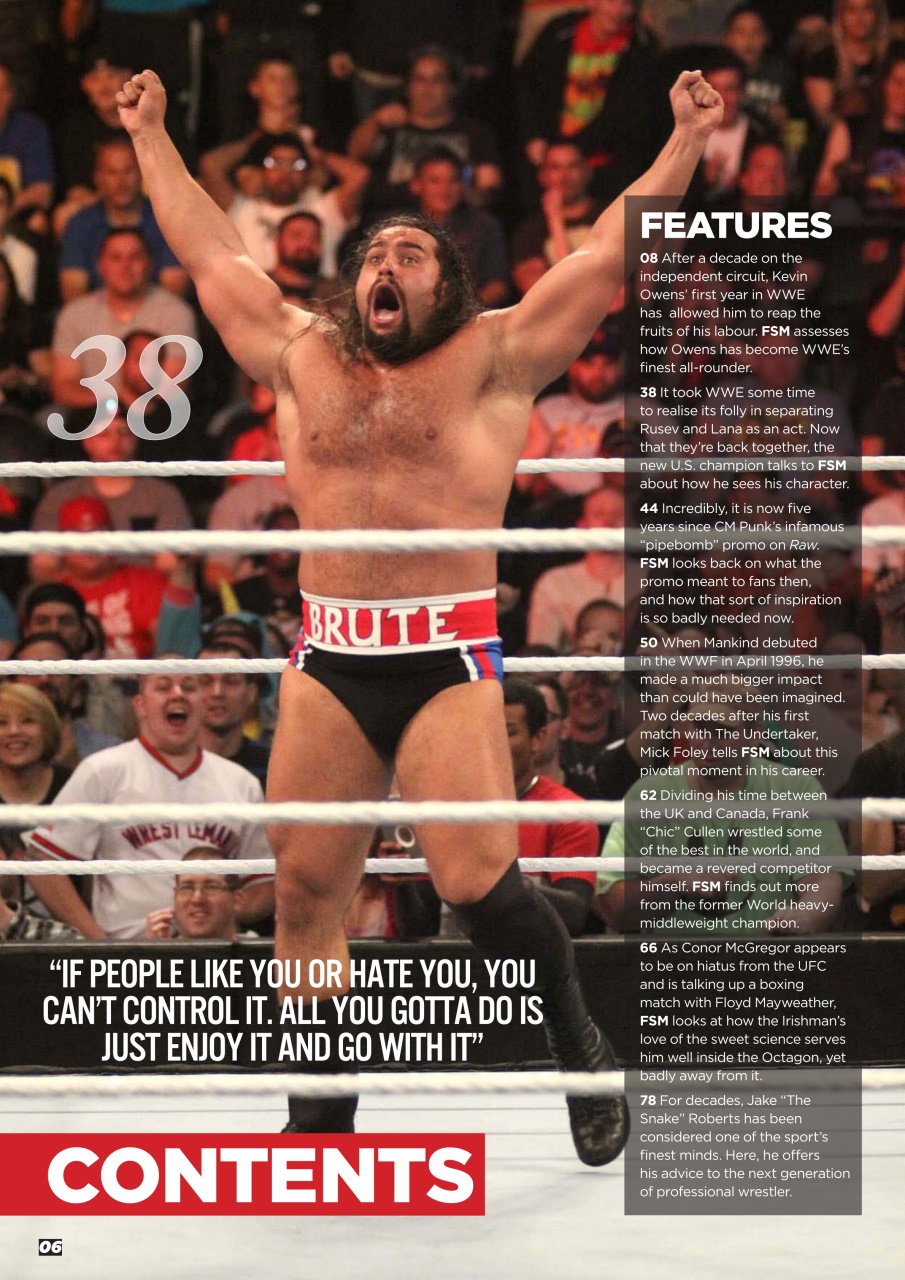 Wrestletalk Magazine Preview Pages