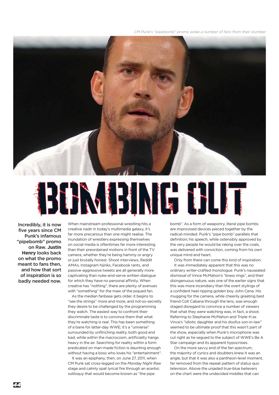 Wrestletalk Magazine Preview Pages