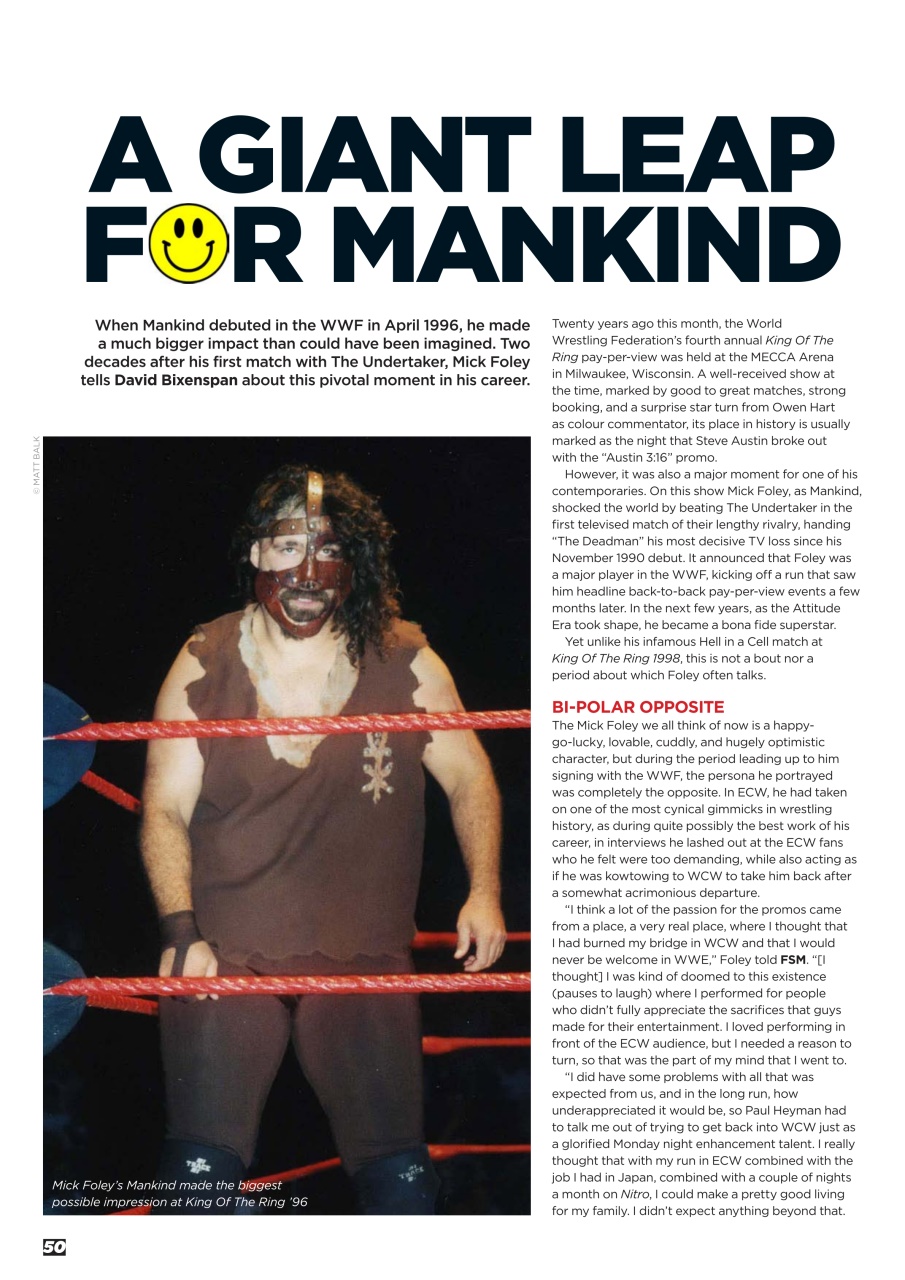 Wrestletalk Magazine Preview Pages