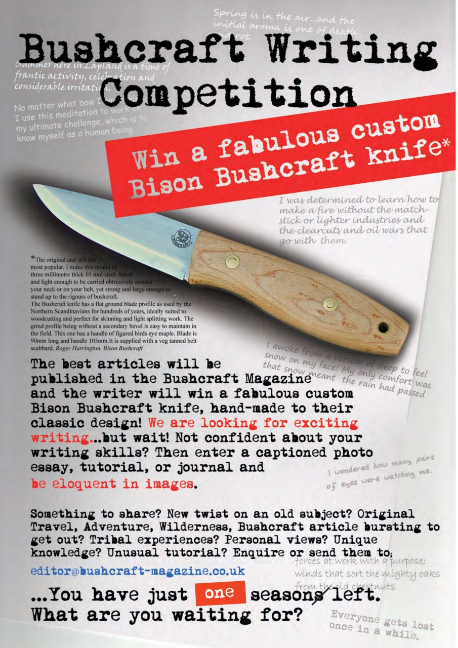 Bushcraft Magazine Preview Pages