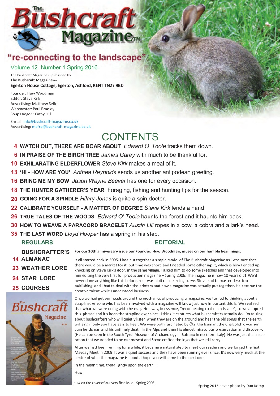 Bushcraft Magazine Preview Pages