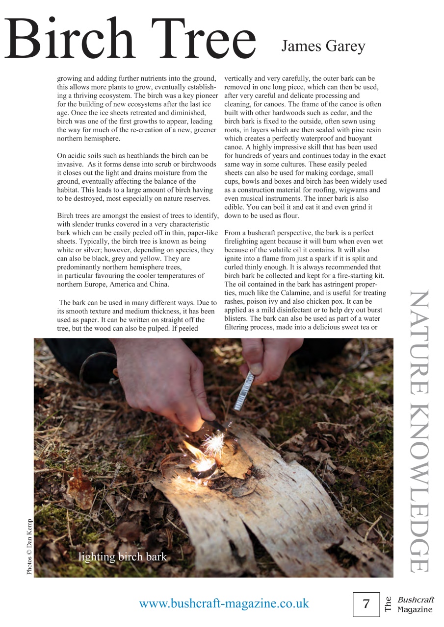 Bushcraft Magazine Preview Pages