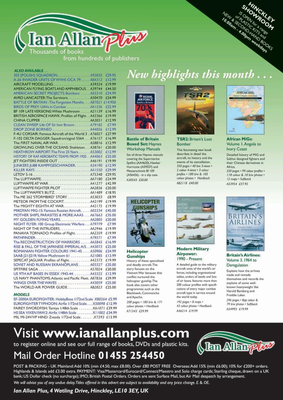 Combat Aircraft Journal Preview Pages