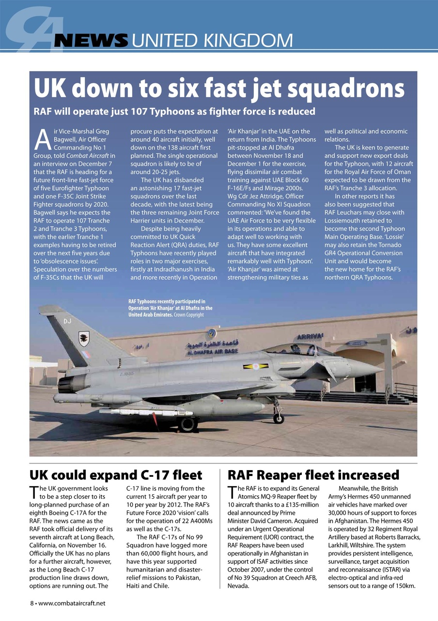 Combat Aircraft Journal Preview Pages