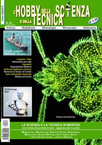 L'HOBBY DELLA SCIENZA E DELLA TECNICA issue N. 42 Giugno 2016