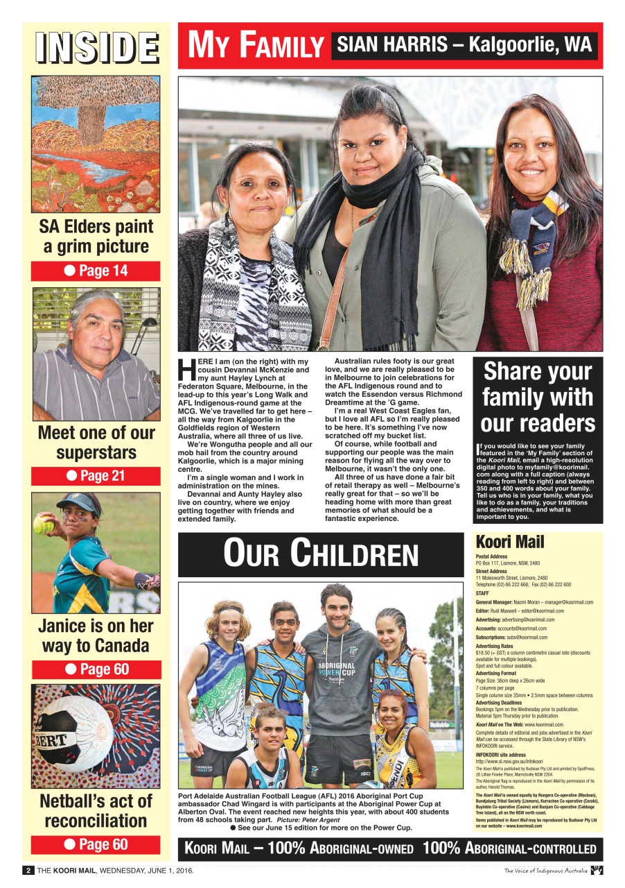 Koori Mail Preview Pages