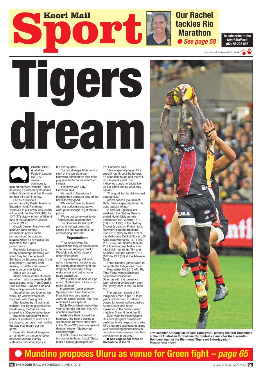 Koori Mail Preview Pages