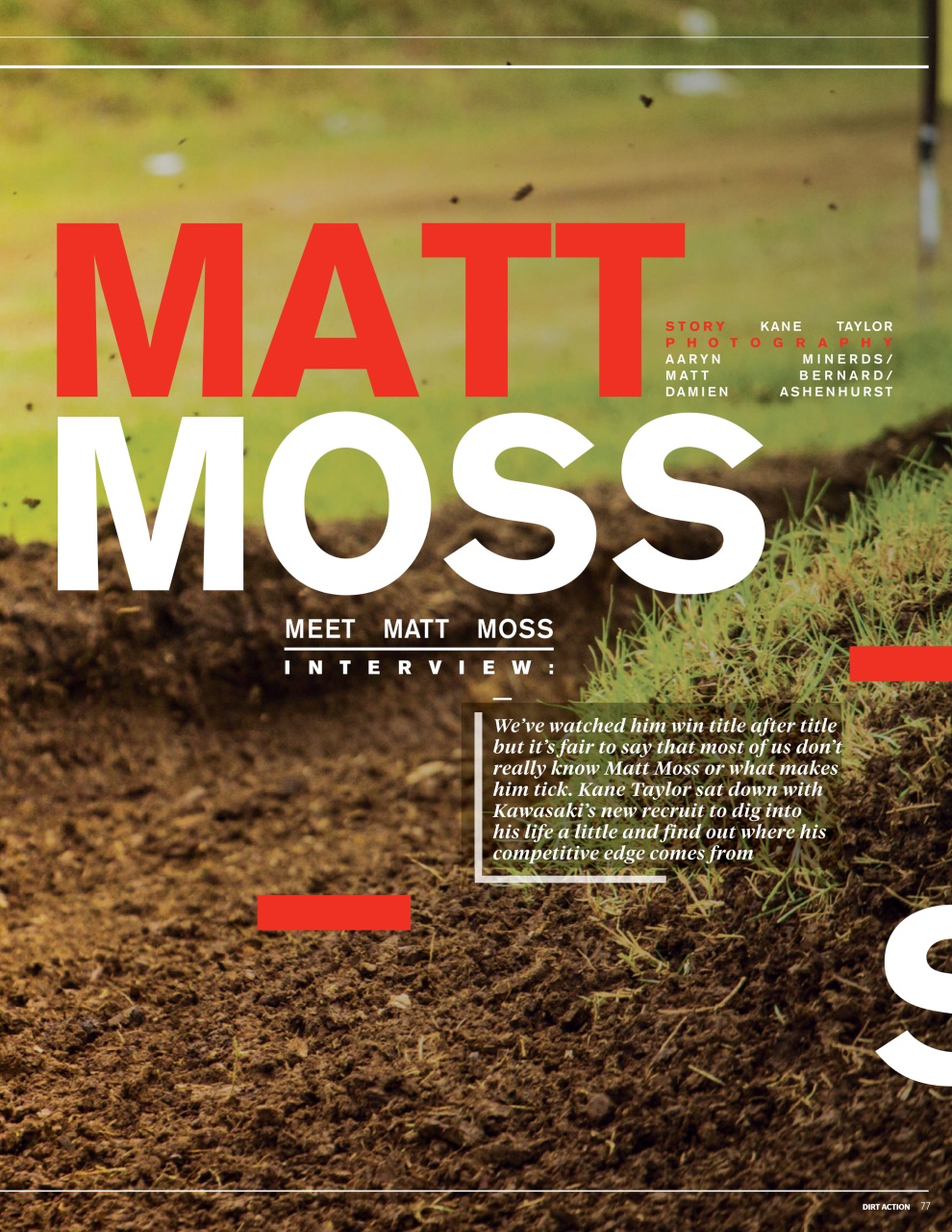 Dirt Action Preview Pages