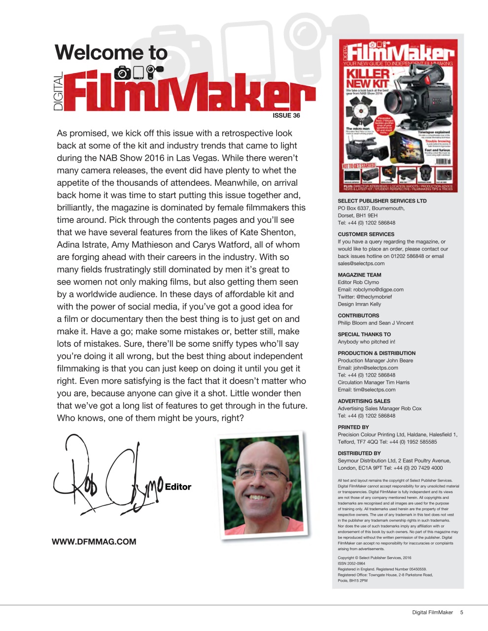 Digital FilmMaker Preview Pages