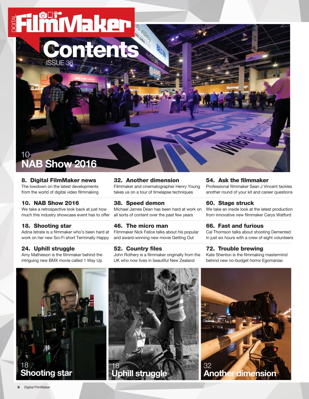 Digital FilmMaker Preview Pages