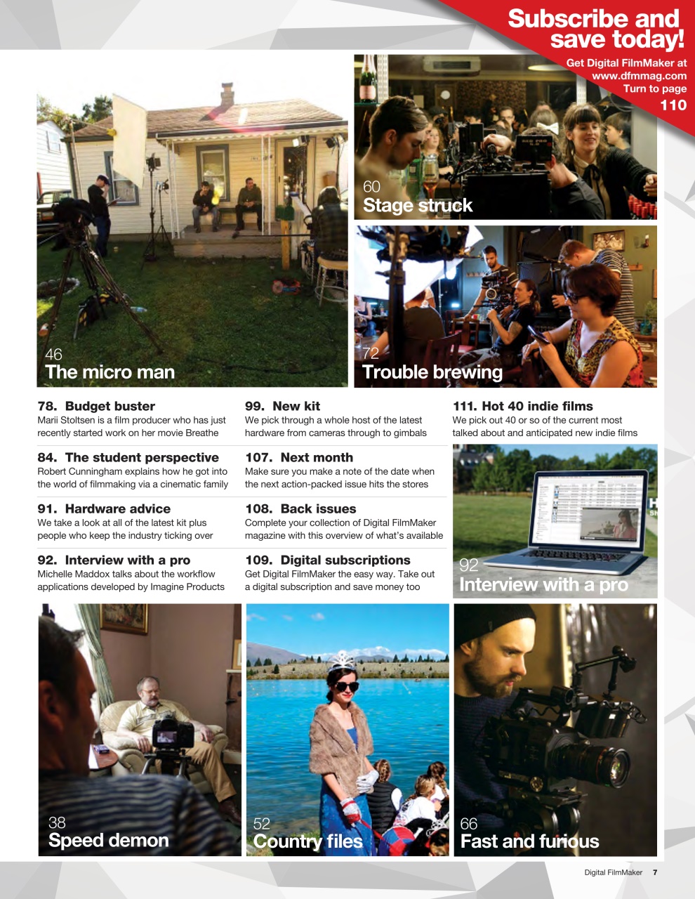 Digital FilmMaker Preview Pages