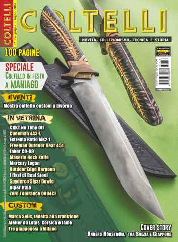 COLTELLI issue nr 76 giugno luglio 2016