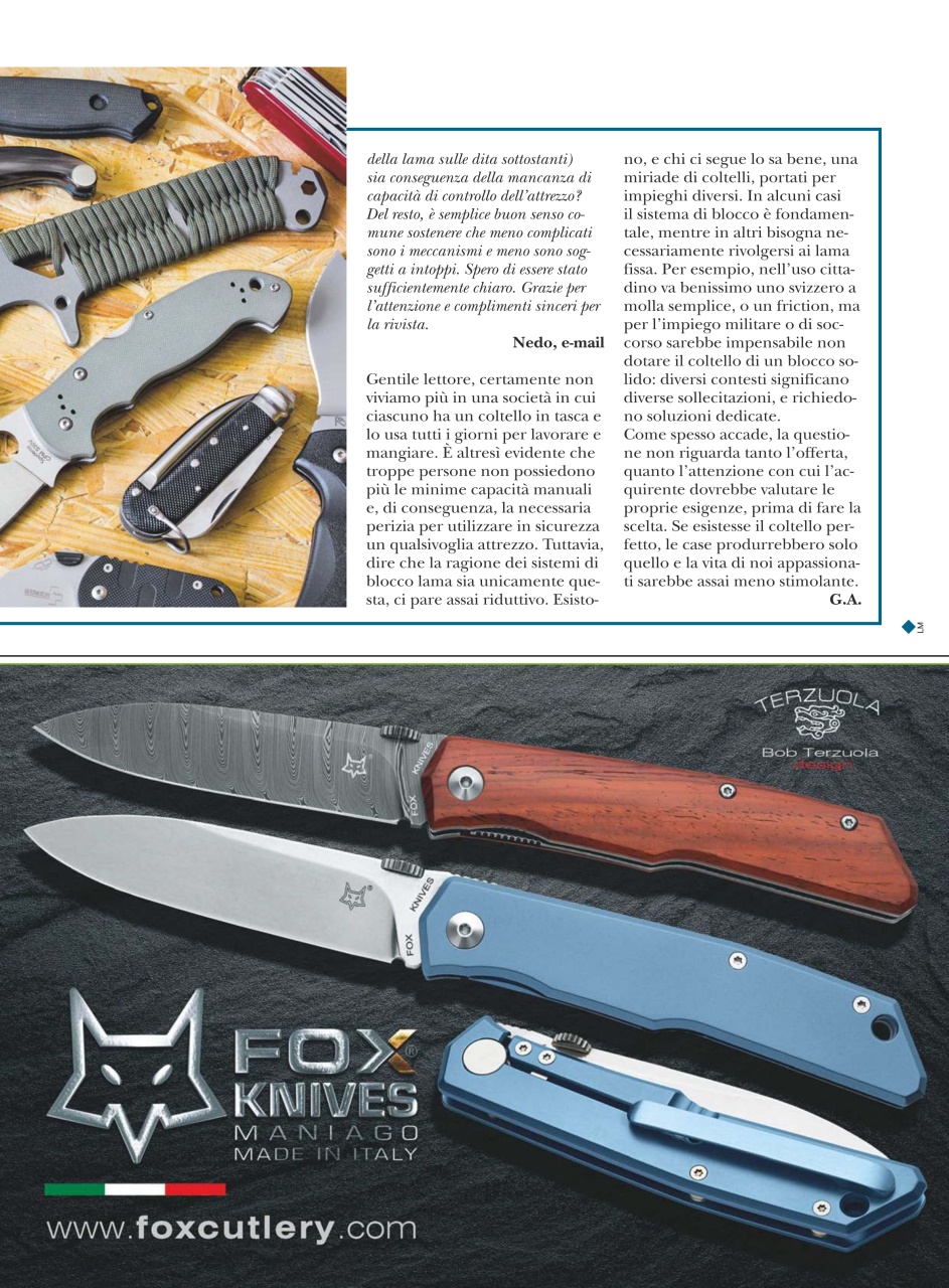 COLTELLI Preview Pages