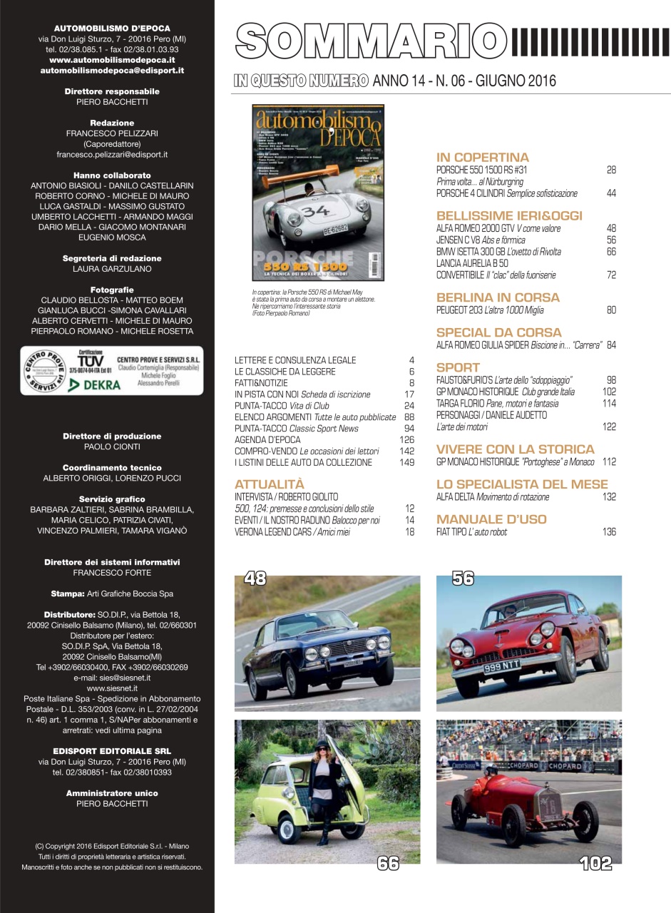 Automobilismo d'Epoca Preview Pages