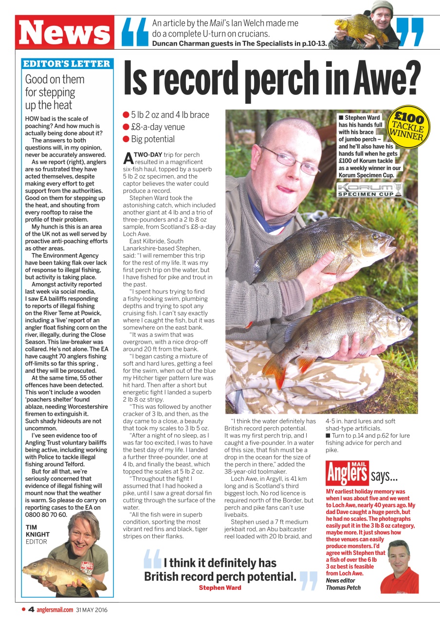 Anglers Mail Preview Pages