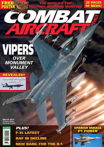 Combat Aircraft Journal issue European Edition - Vol 12 No 3